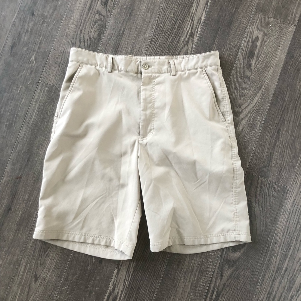 Men's Pebble Beach Classic Khaki Shorts | Size 34